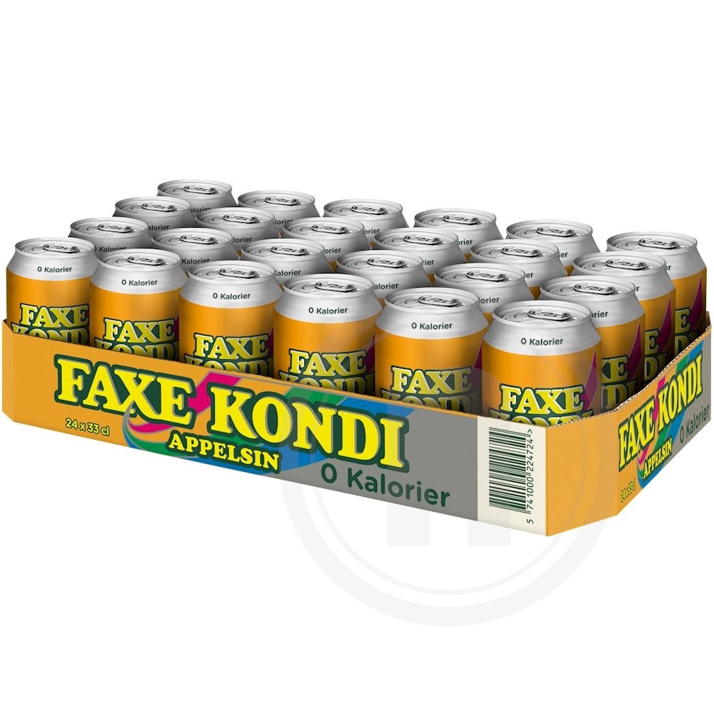 Faxe Kondi Appelsin 0 kalorier