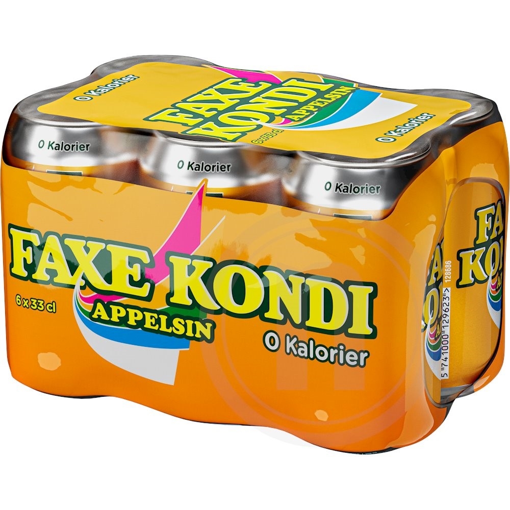 Faxe Kondi Appelsin 0 kalorier
