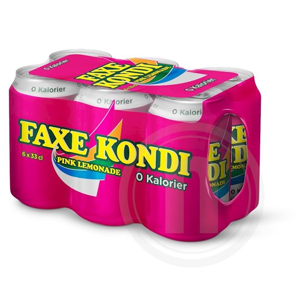 Faxe Kondi Pink Lemonade(dåse) fra Faxe Kondi – Leveret med nemlig.com