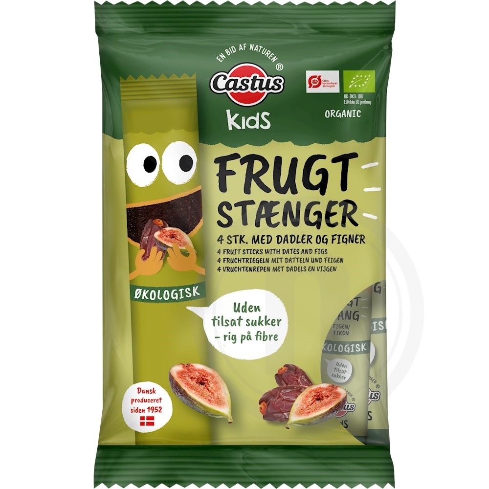 Castus Frugtstænger med figen Øko