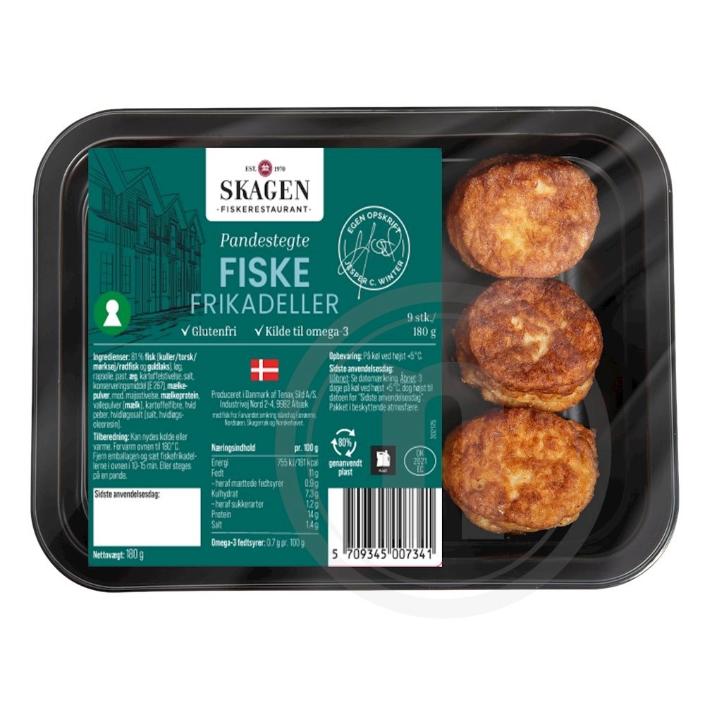Skagen Fiskerestaurant Fiskefrikadeller