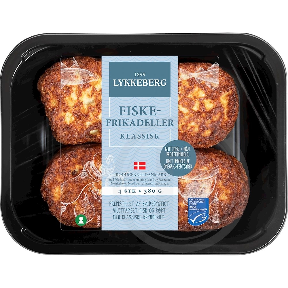 Fiskefrikadeller .