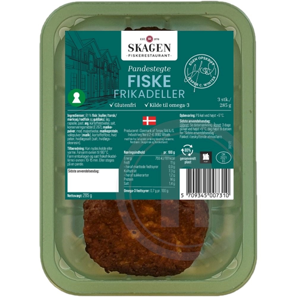 Skagen Fiskerestaurant Fiskefrikadeller