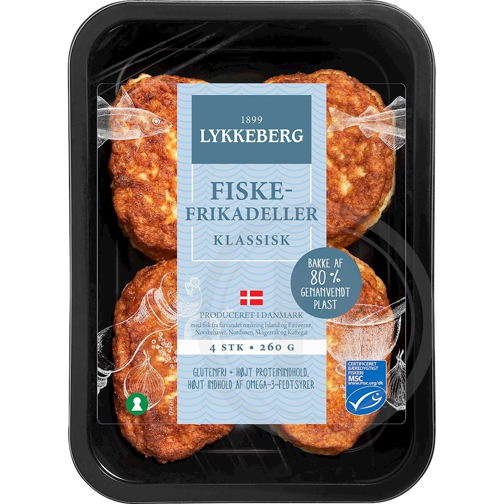 Fiskefrikadeller .