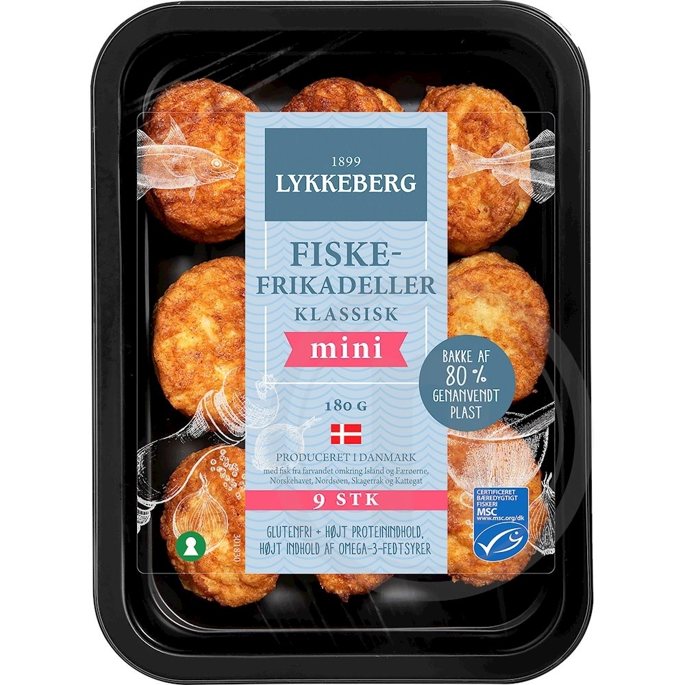 Fiskefrikadeller .
