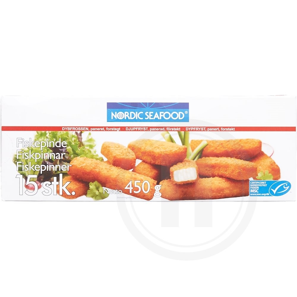 Nordic Seafood Fiskepinde frost