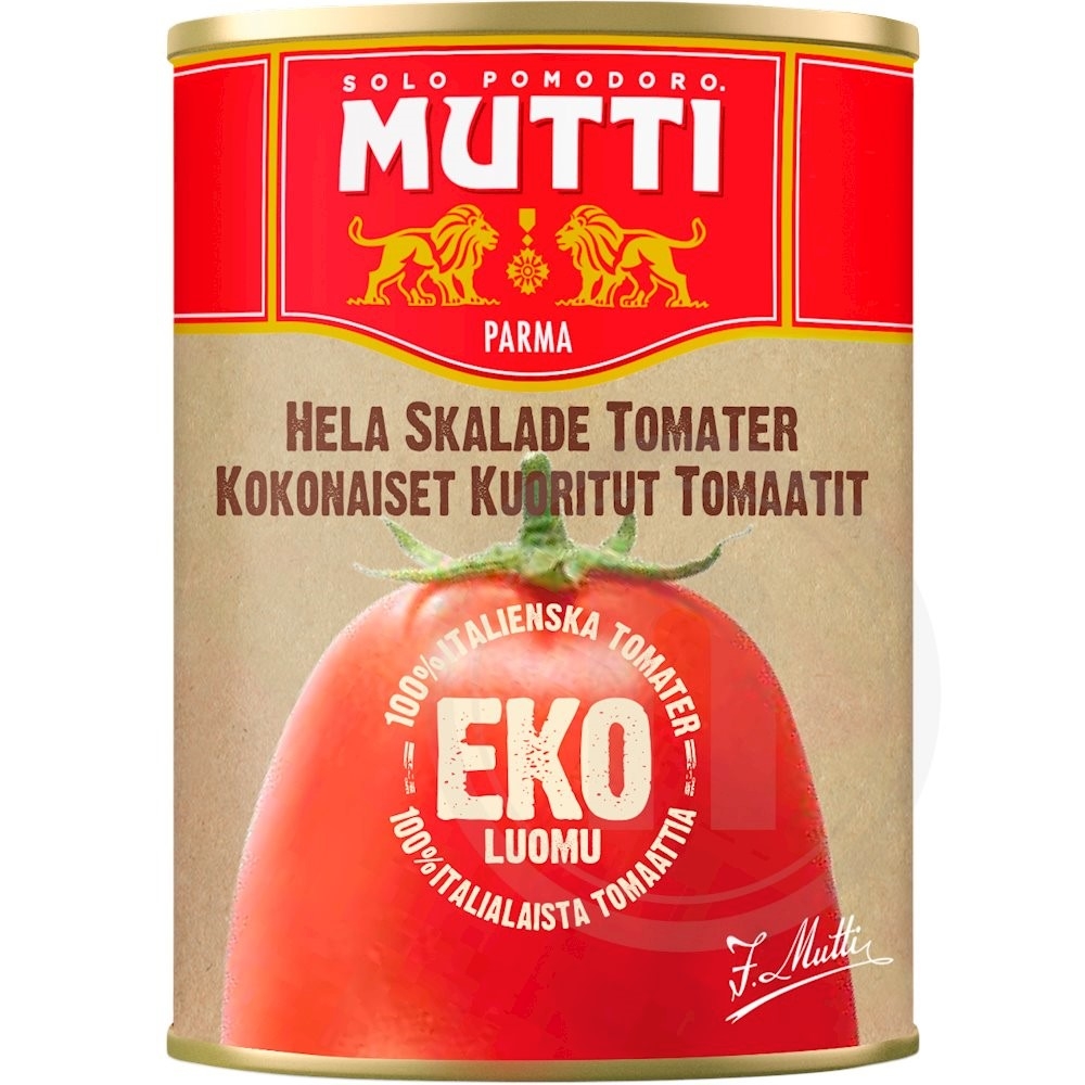 Flåede tomater øko.