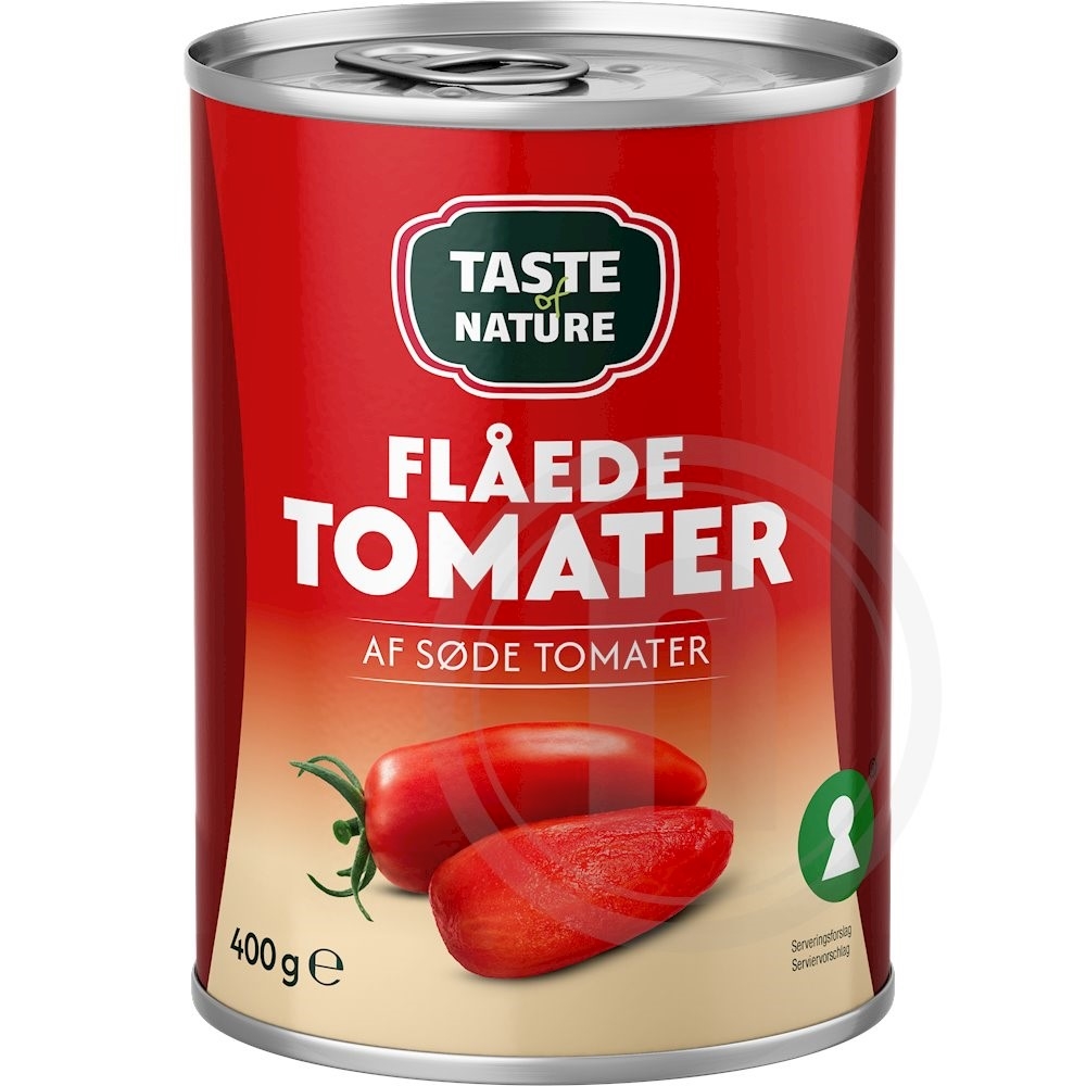 Taste of Nature Flåede tomater