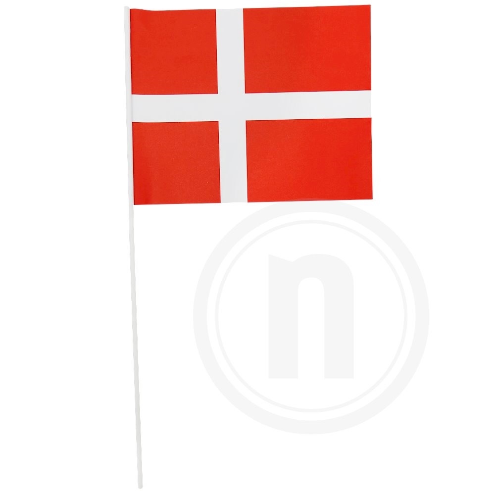 Flag på pind (stor)