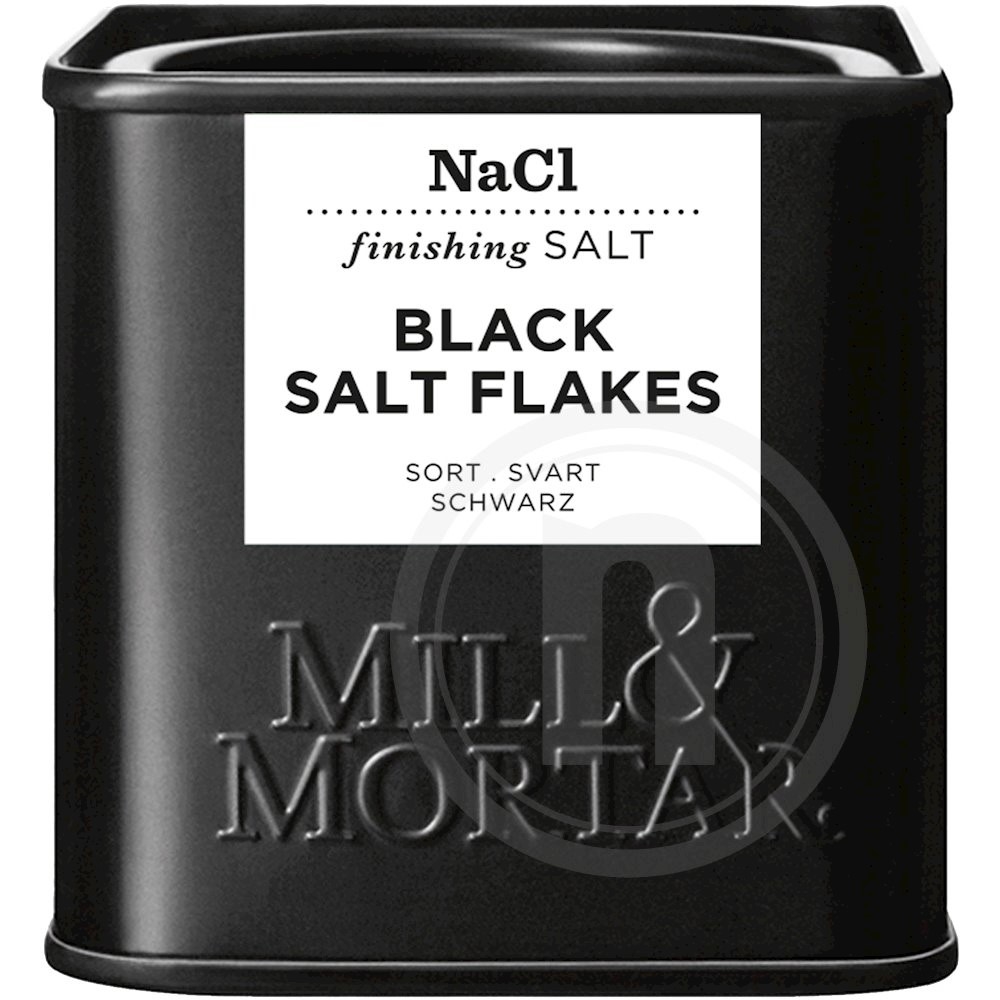Mill & Mortar Flagesalt Sort