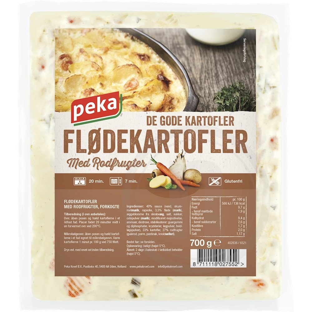 Peka Flødekartofler med rodfrugter