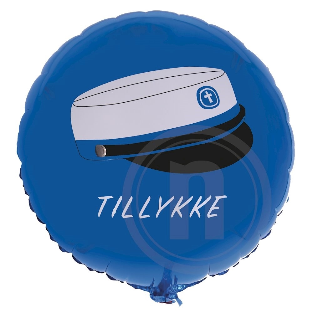 Folieballon (blå)