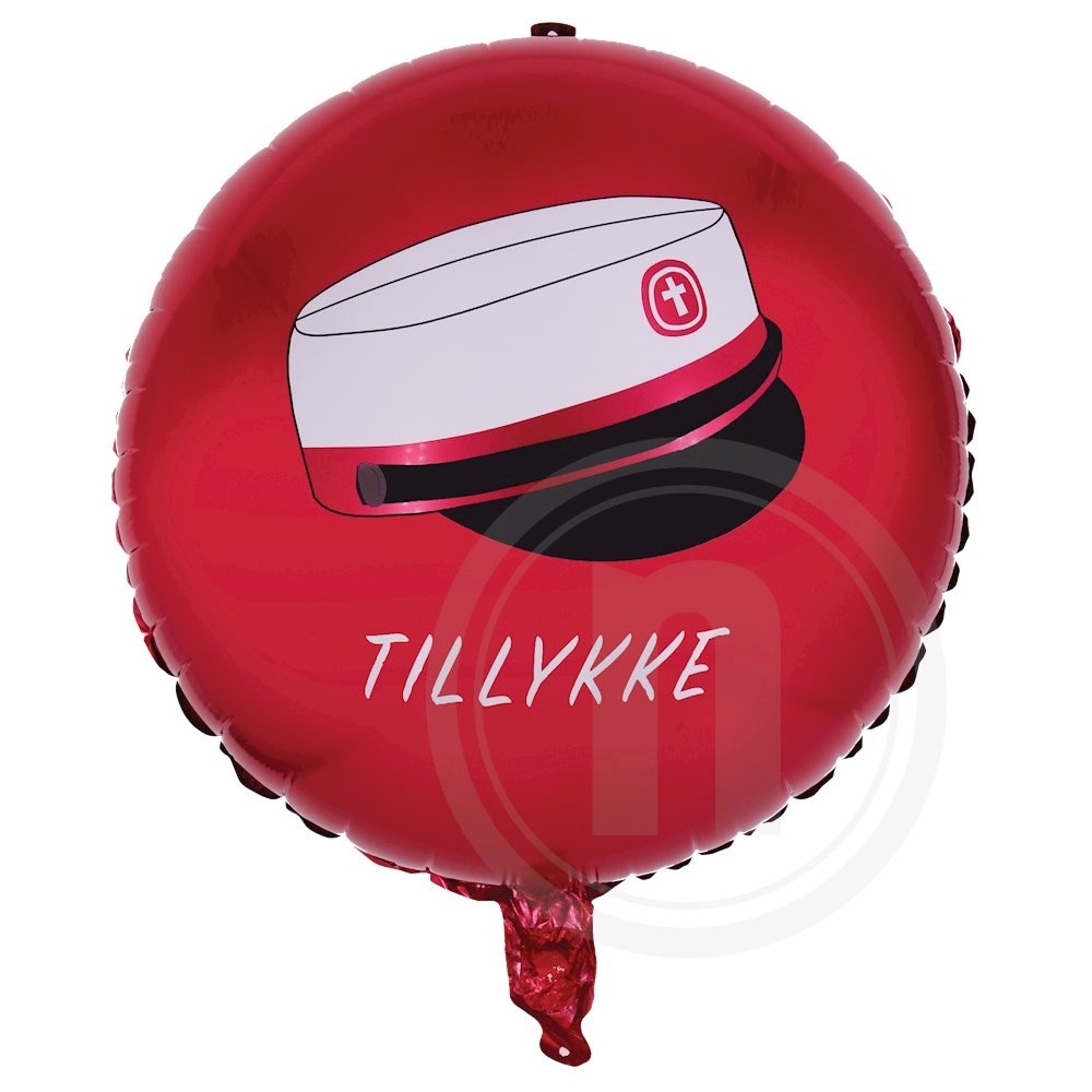 Folieballon (rød)