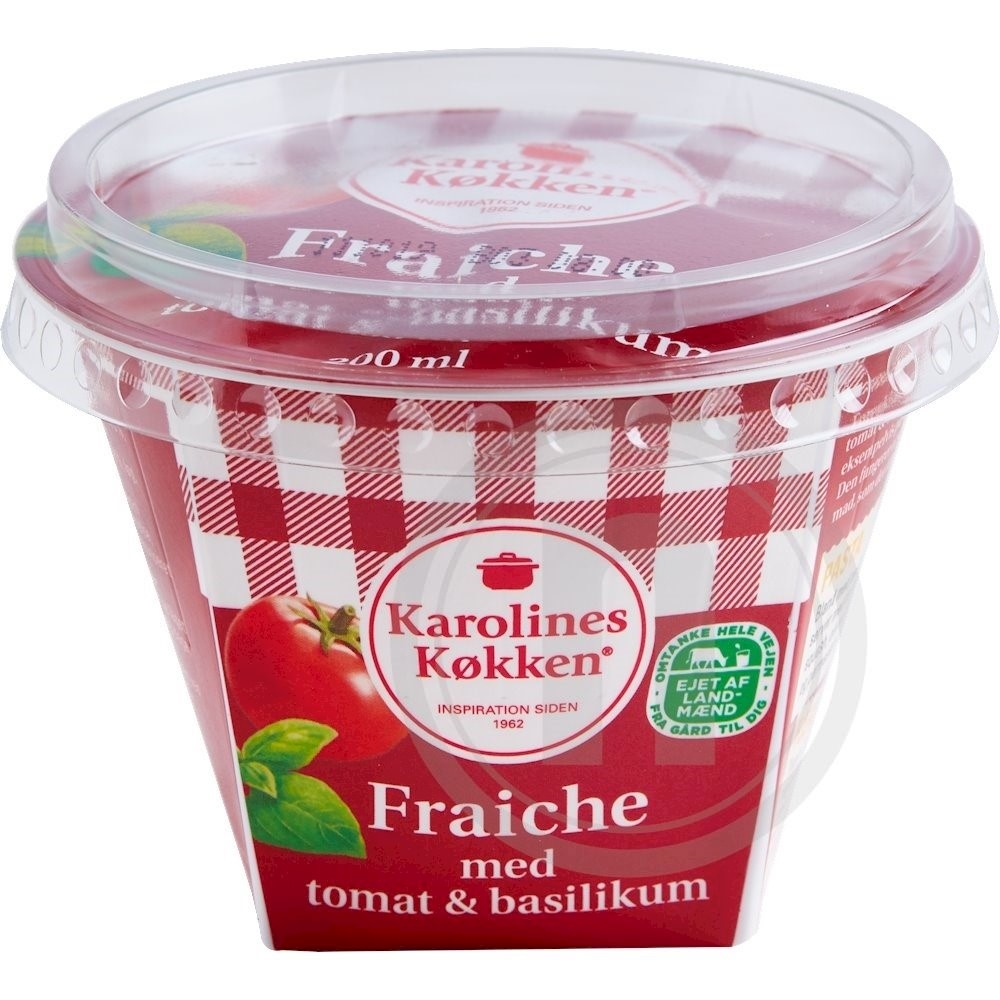 Fraiche 13% tomat og basilikum