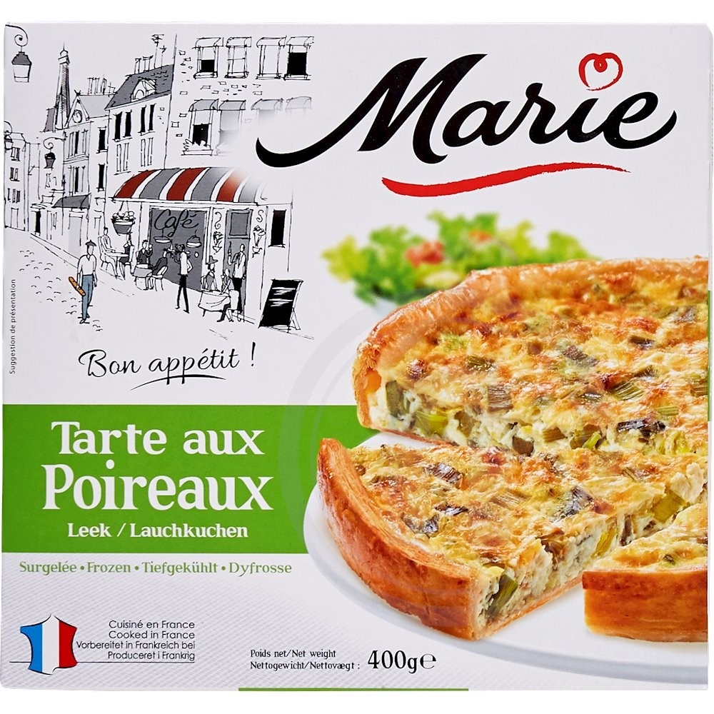 Fransk tærte m. porre
