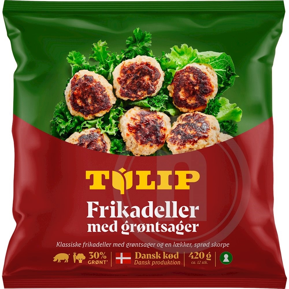 Tulip Frikadeller med grønt 420 g