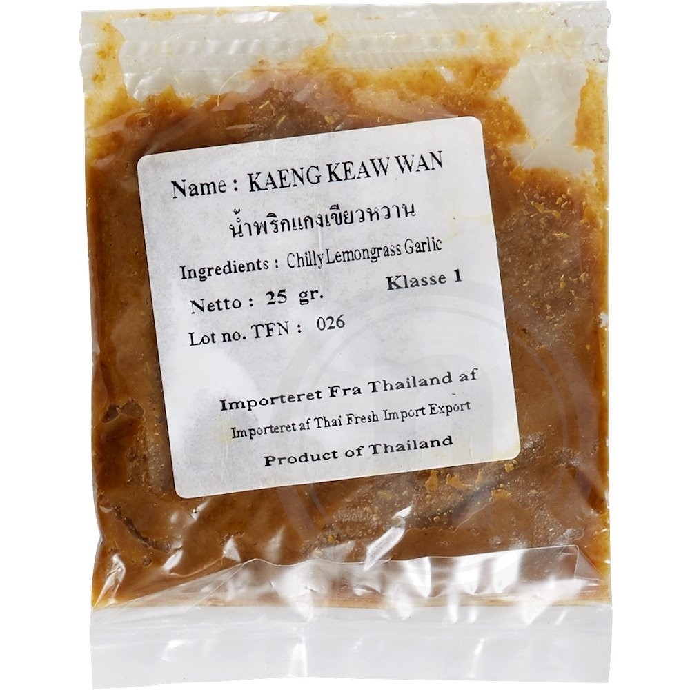 Frisk Grøn Karrypasta Mild