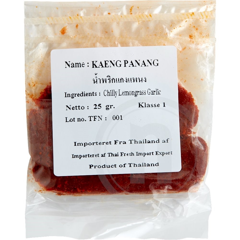 Frisk Panang karrypasta sødt