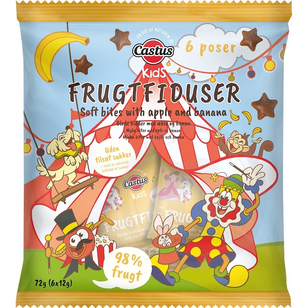 Frugtfiduser m. banan
