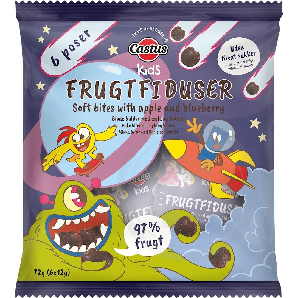 Frugtfiduser m. blåbær