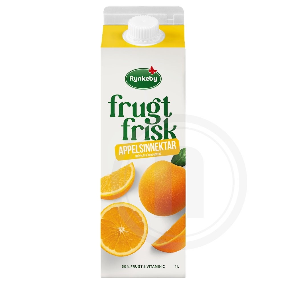 Frugtfrisk appelsin nektar