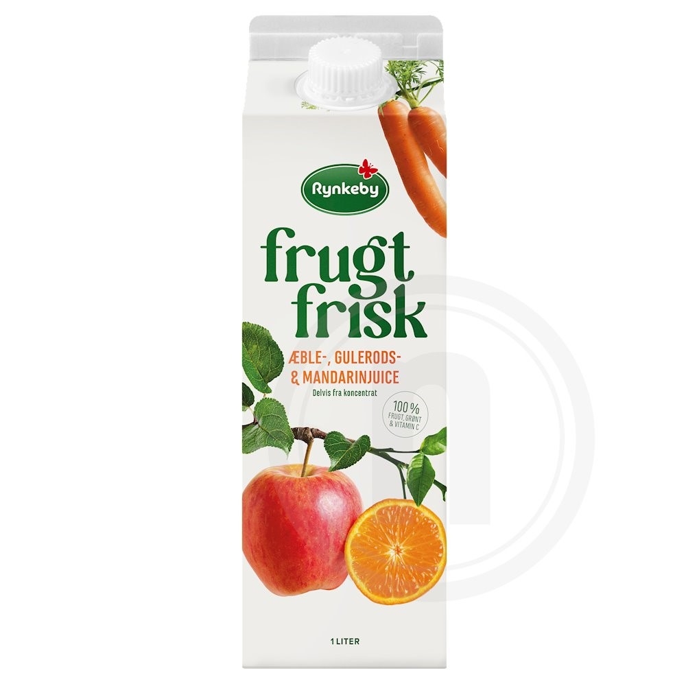Frugtfrisk m. æble og mandarin