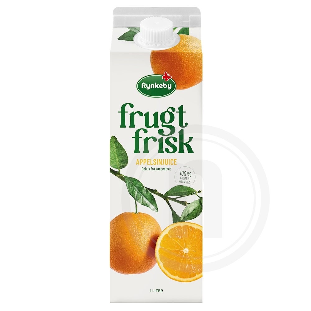 Frugtfrisk m. appelsin