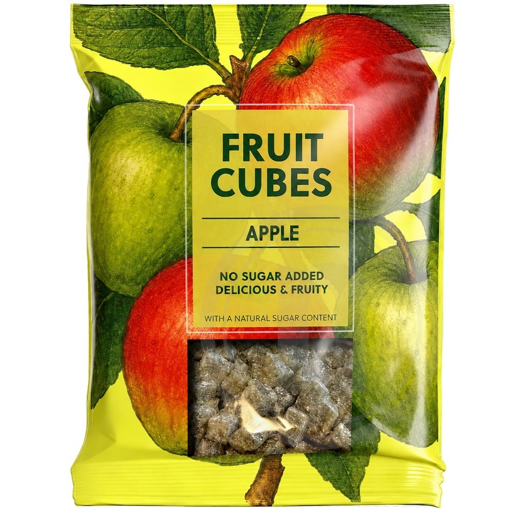 Frugttern m. æble – produktbillede