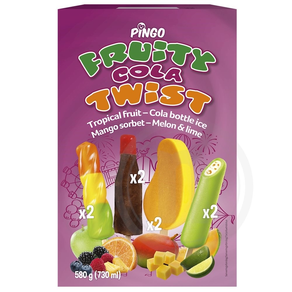 Fruity cola twist is