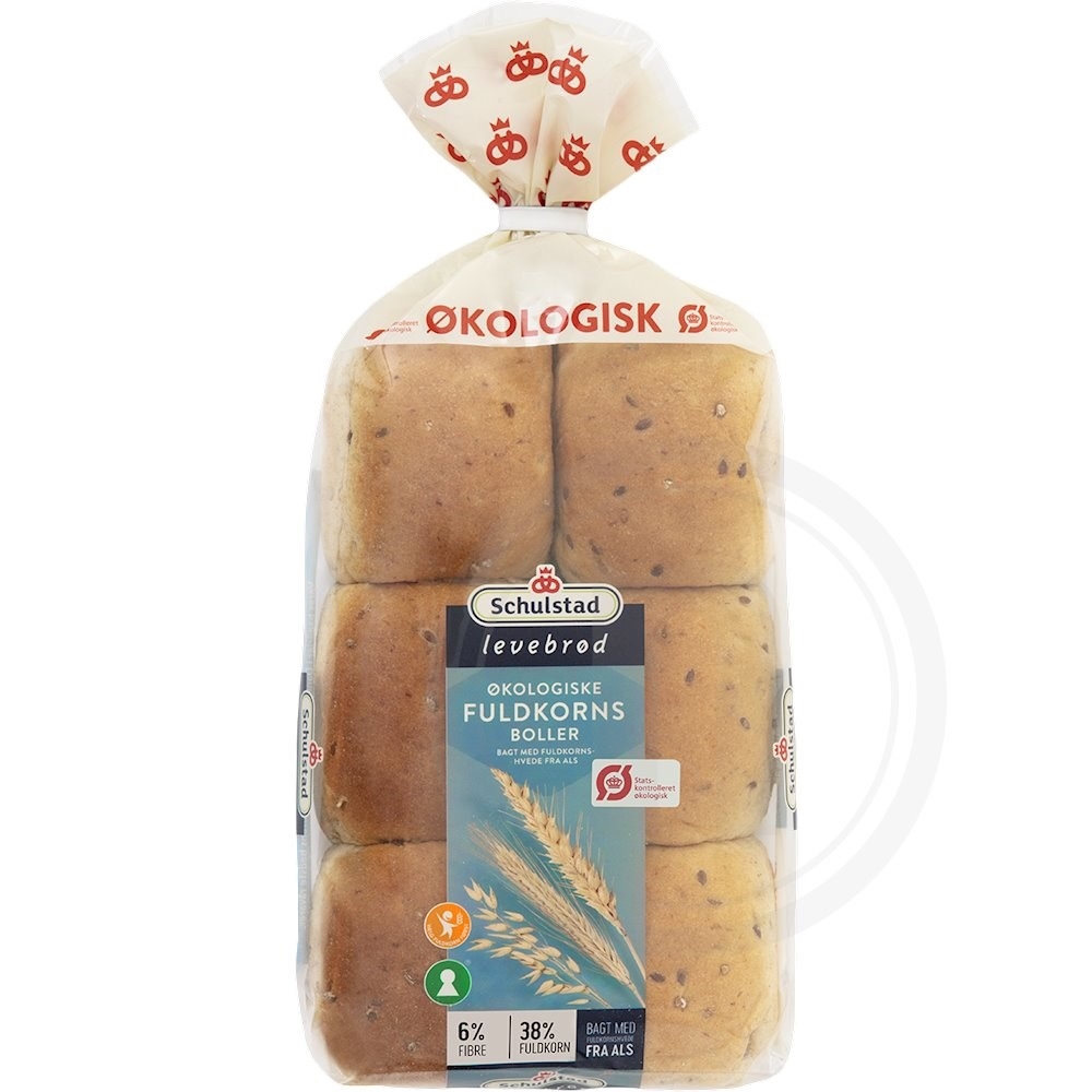Fuldkornsboller øko.