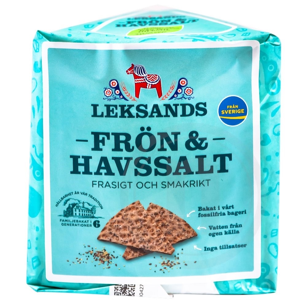 Fuldkornsknækbrød m. frø