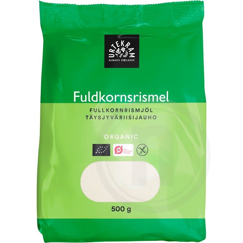 Fuldkornsrismel øko.