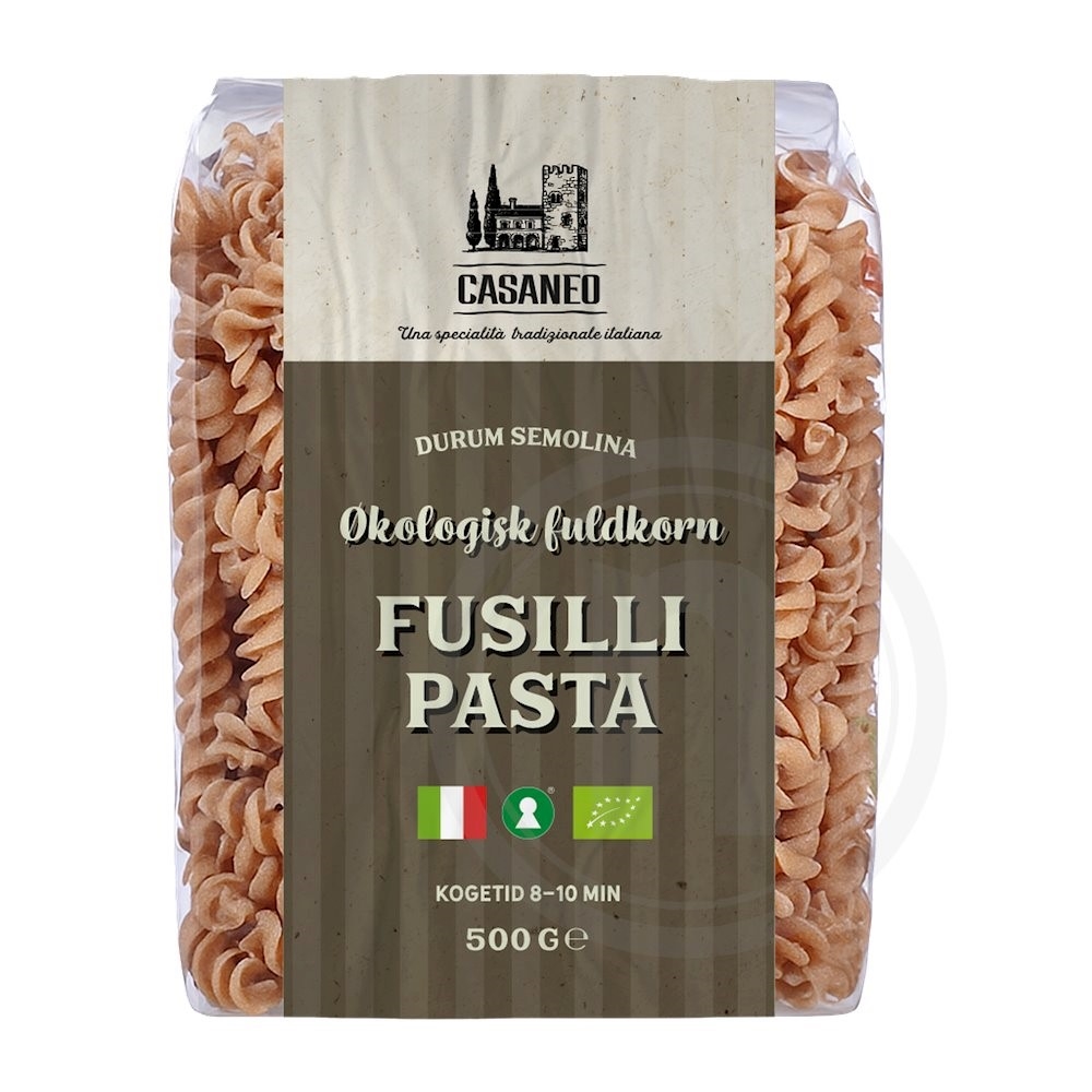 Casaneo Fusilli Fuldkorn Økologisk