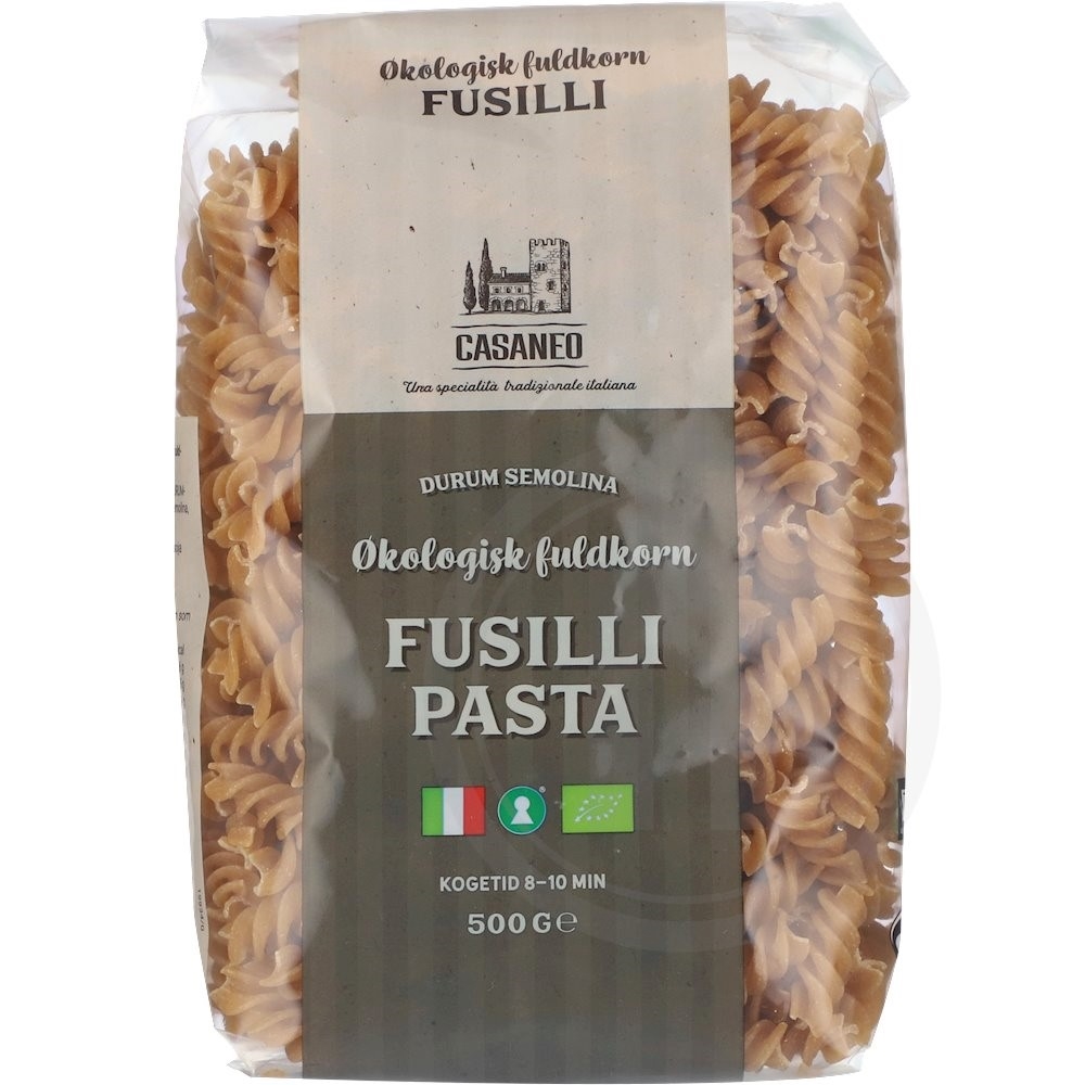 Fusilli m. fuldkorn øko.