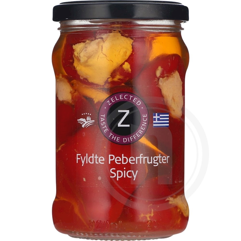 Fyldte peberfrugter spicy