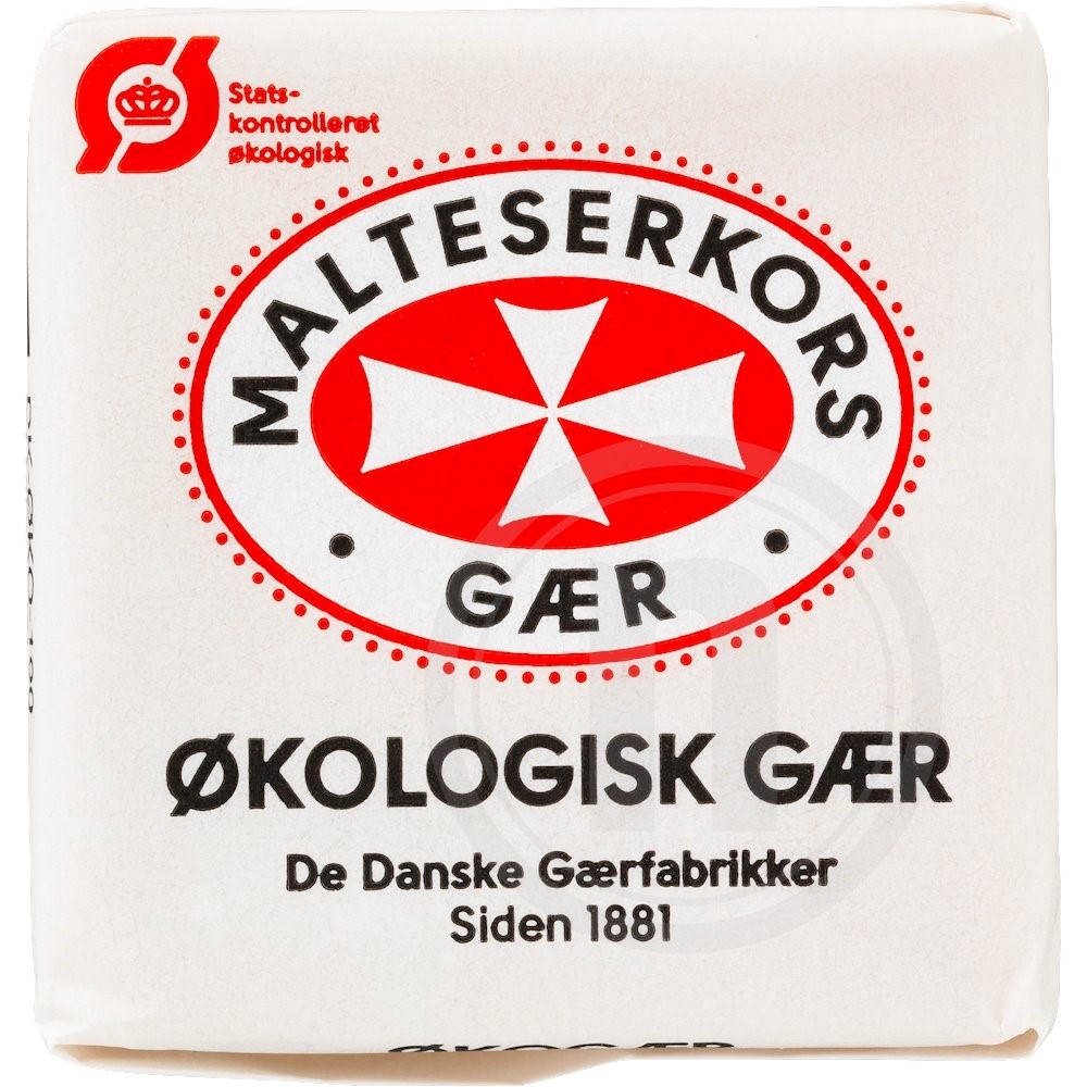 Malteserkorsgær Økologisk