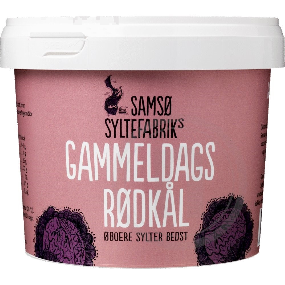 Samsø Syltefabrik Gammeldags Rødkål