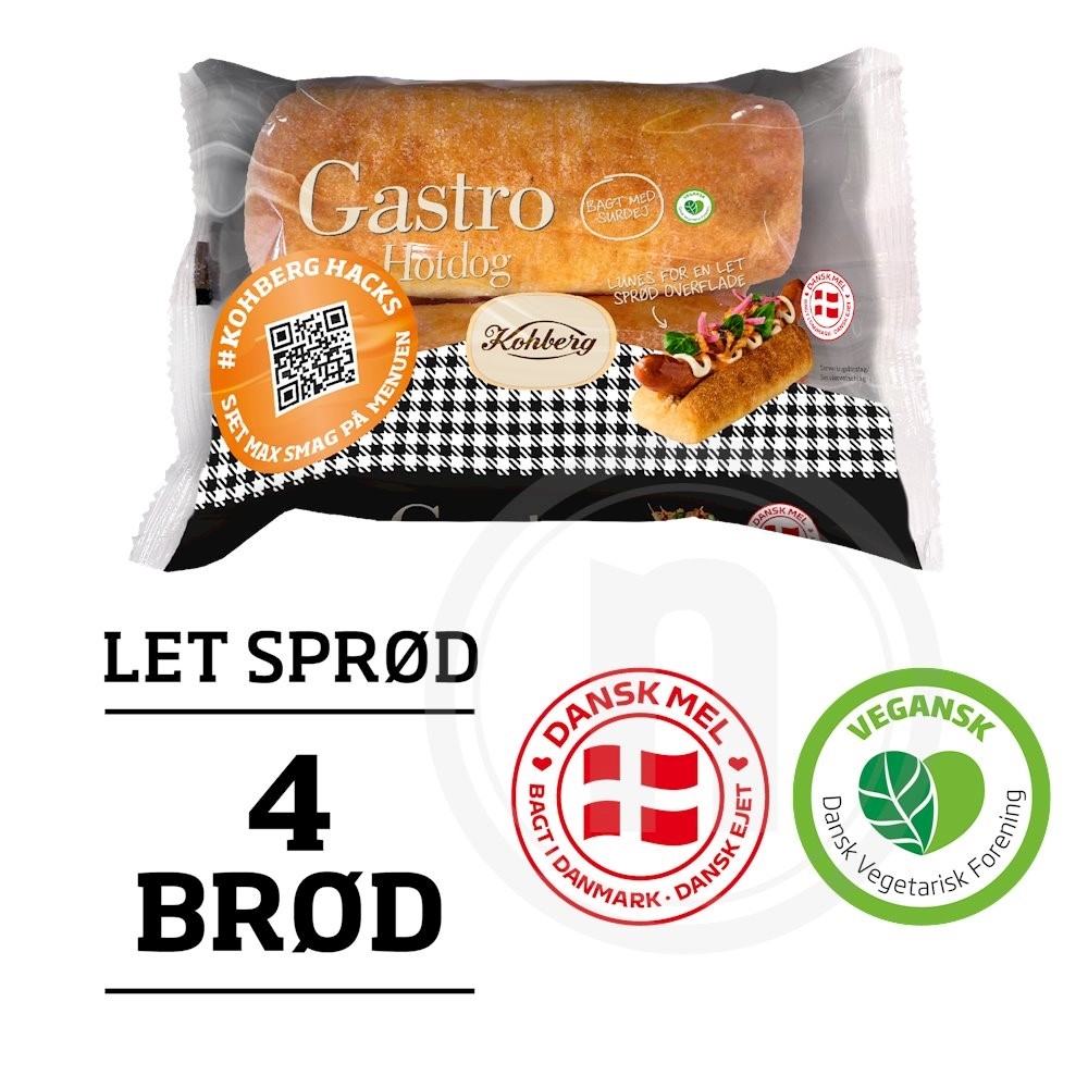 Gastro hotdogbrød