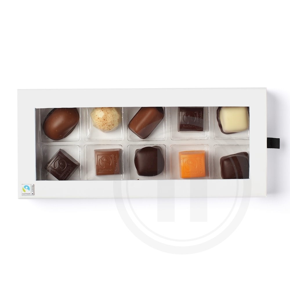 Gaveæske m. fyldt chokolade