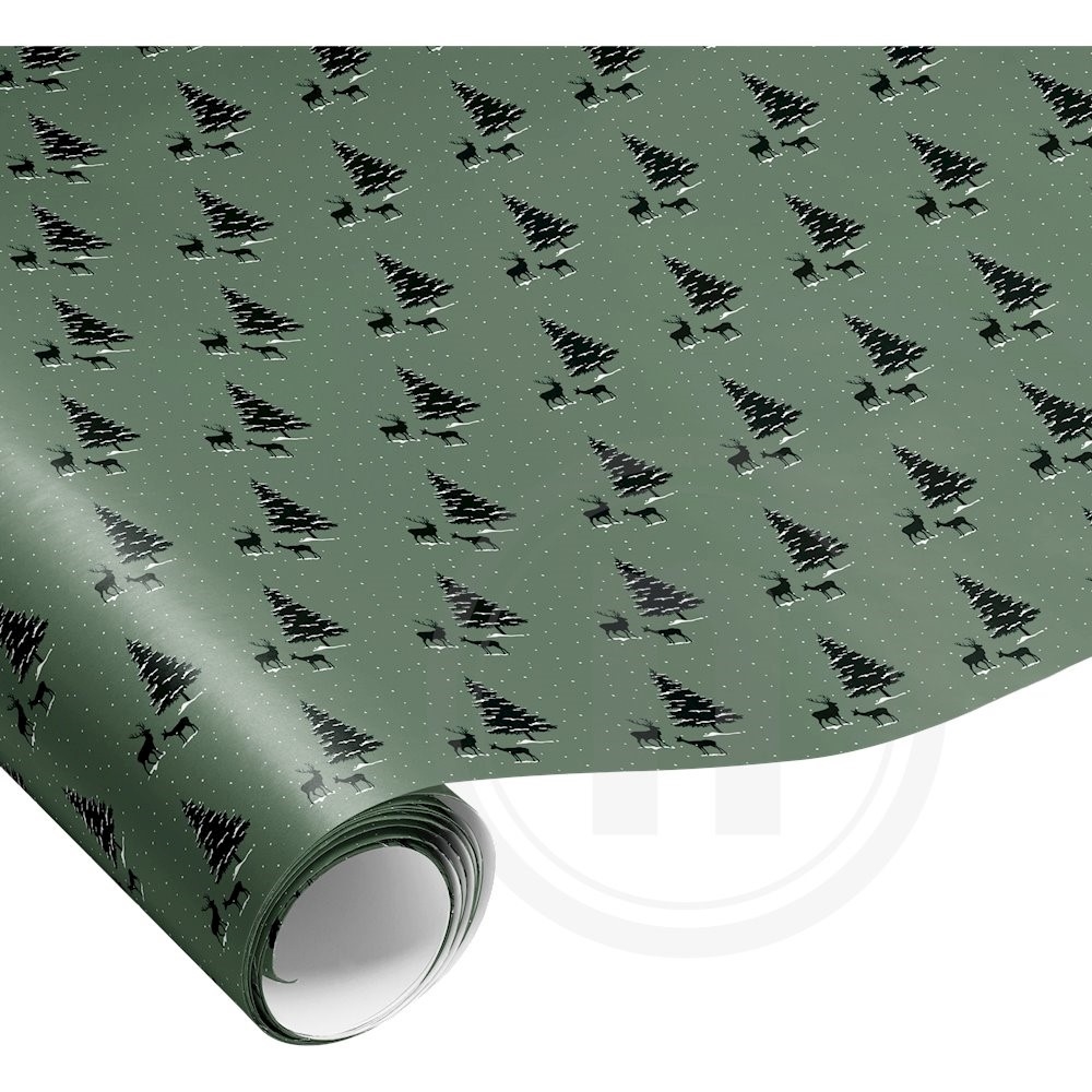Gavepapir (grøn)