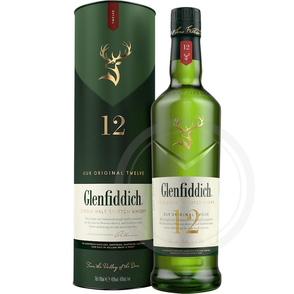 Glenfiddich 12 år (40%)