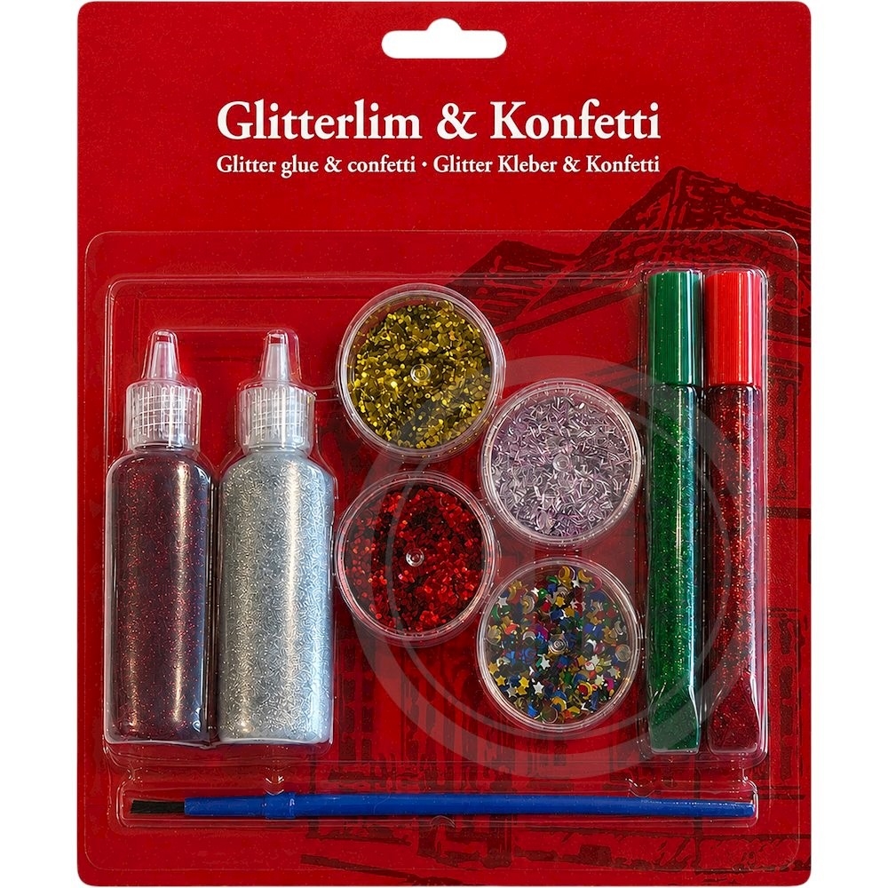 Det Gamle Apotek Glitter- og konfettisæt