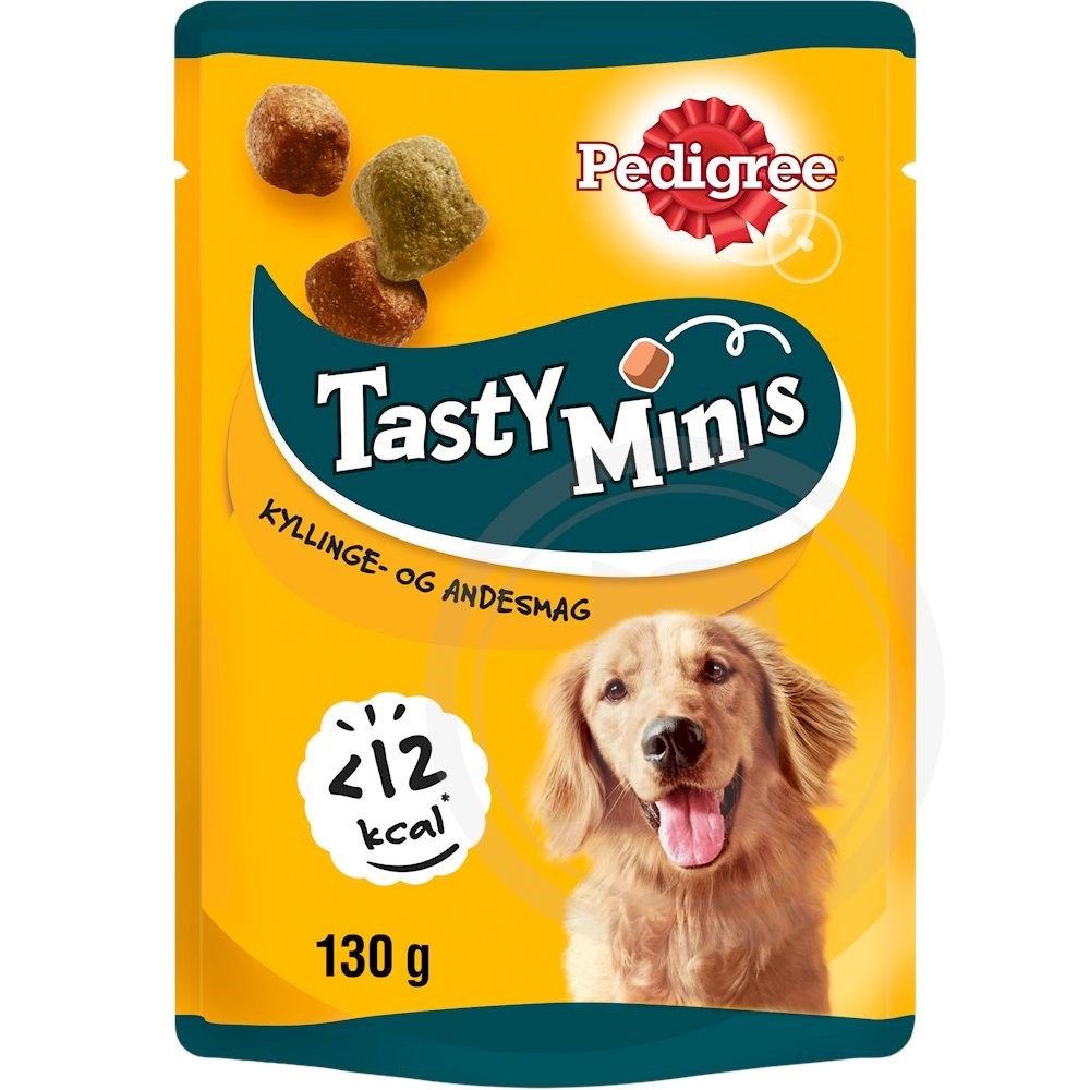 Pedigree Tasty Minis Godbidder med Kylling og And