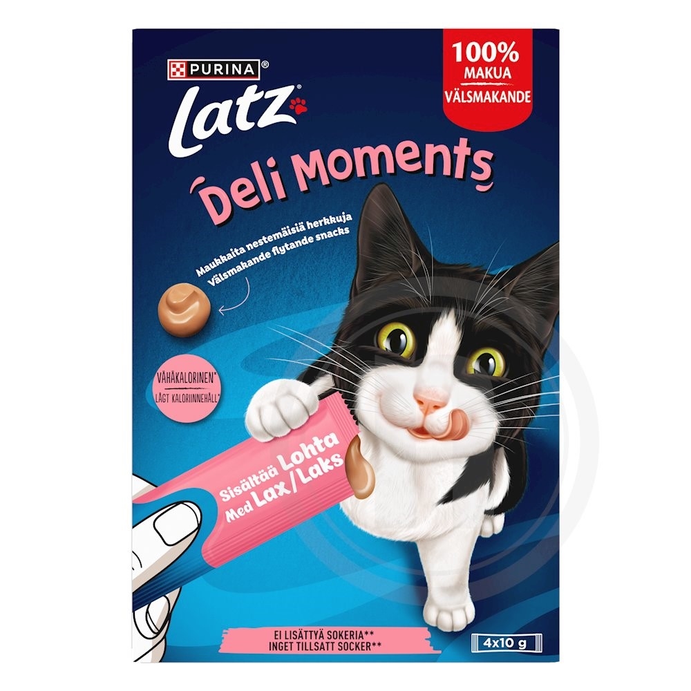 Purina Latz Godbidder til kat med laks