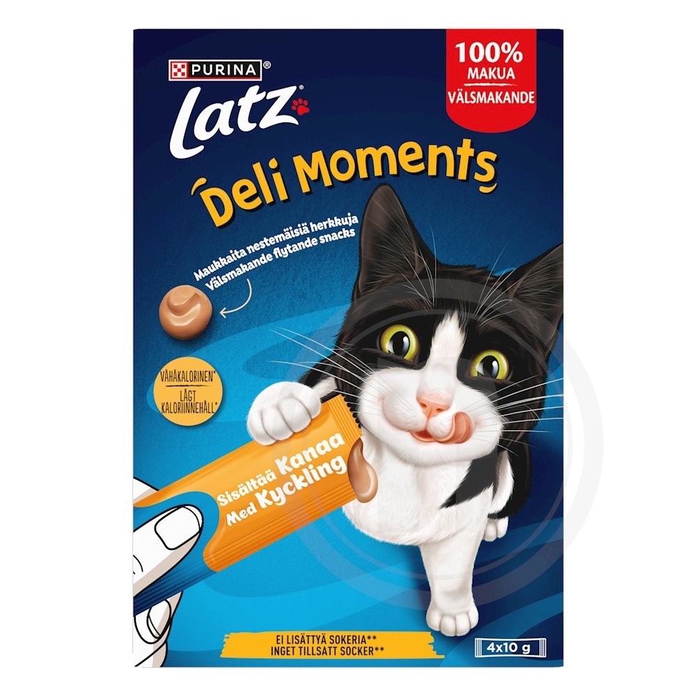 Purina Latz Godbidder til kat med kylling