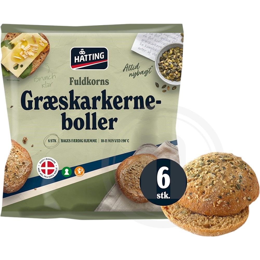 Græskarkerneboller
