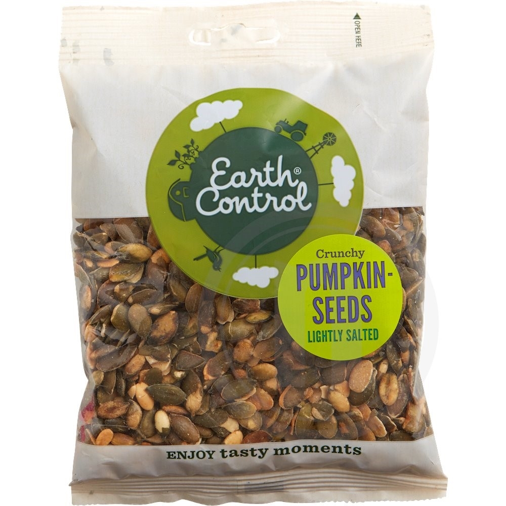 Earth Control Græskarkerner ristede og saltede