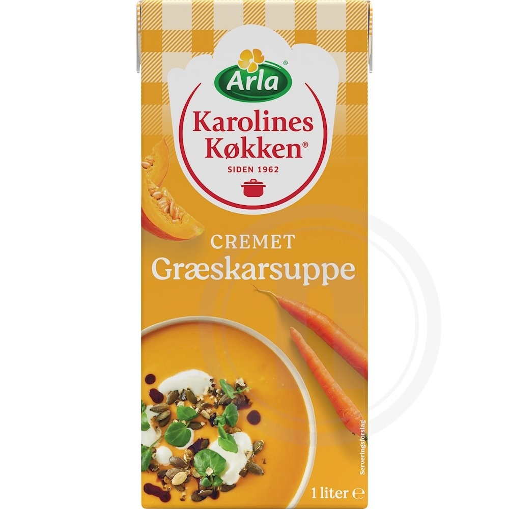 Arla Karolines Køkken Græskarsuppe