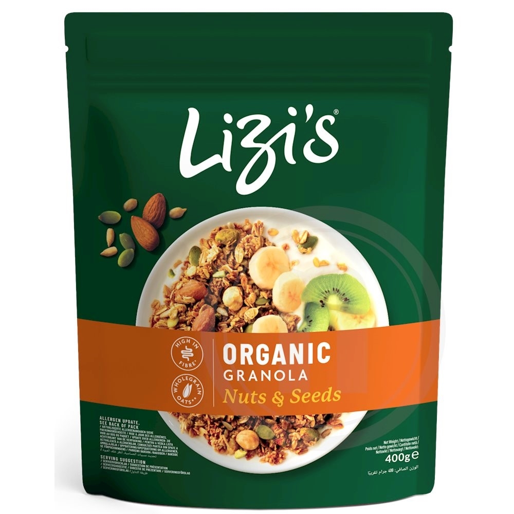 Lizi's Granola m. nødder øko.