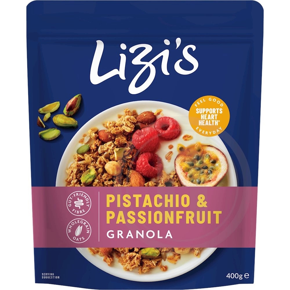 Lizi's Granola med passionsfrugt